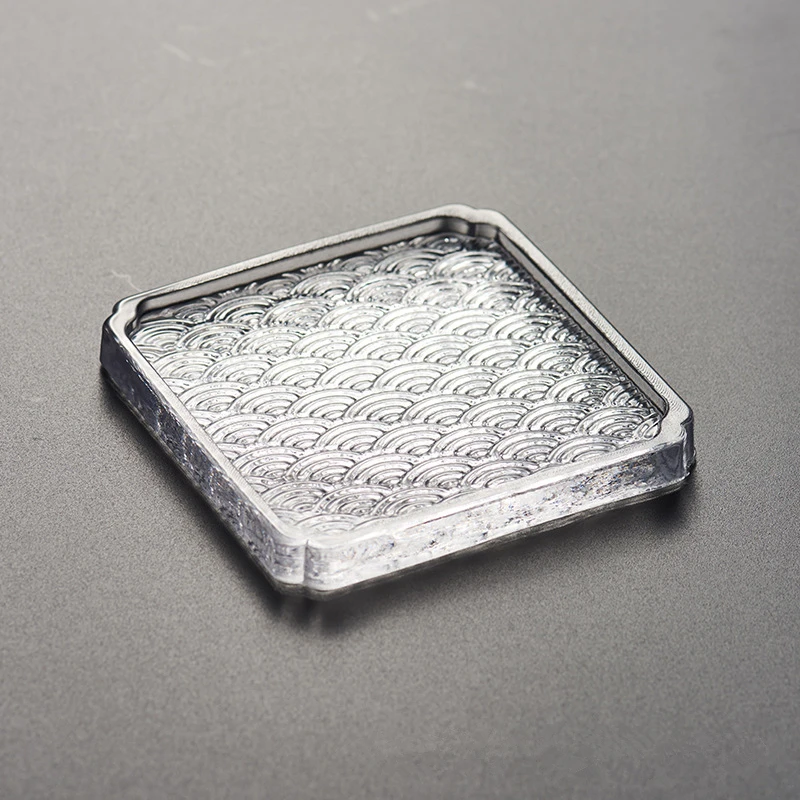 Kyoto Wave Glass Coaster Set