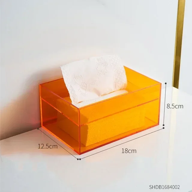 Prism Acrylic Tissue Box