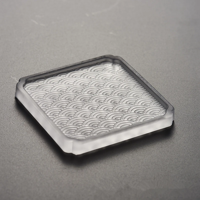 Kyoto Wave Glass Coaster Set