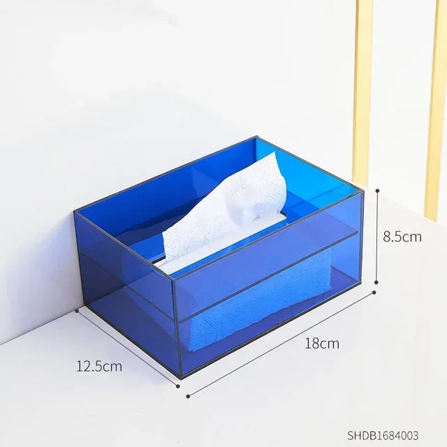 Prism Acrylic Tissue Box