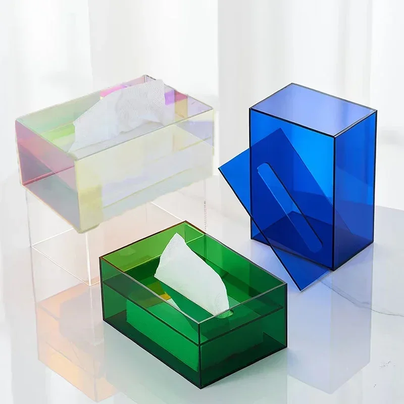 Prism Acrylic Tissue Box