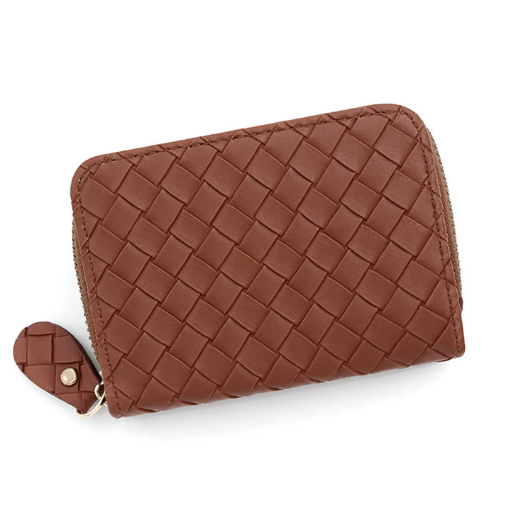 Celium - Woven Leather Wallet