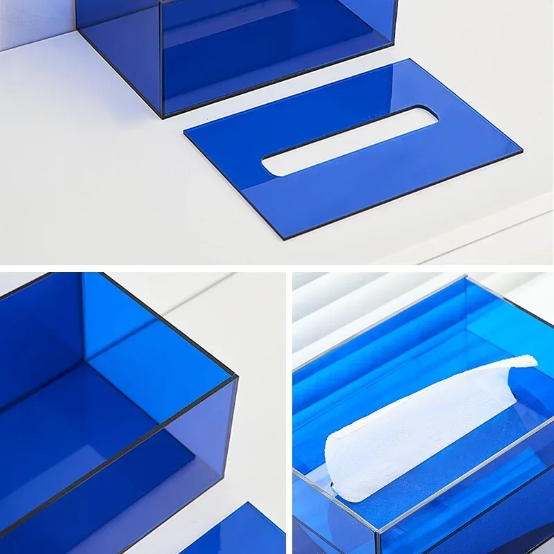 Prism Acrylic Tissue Box