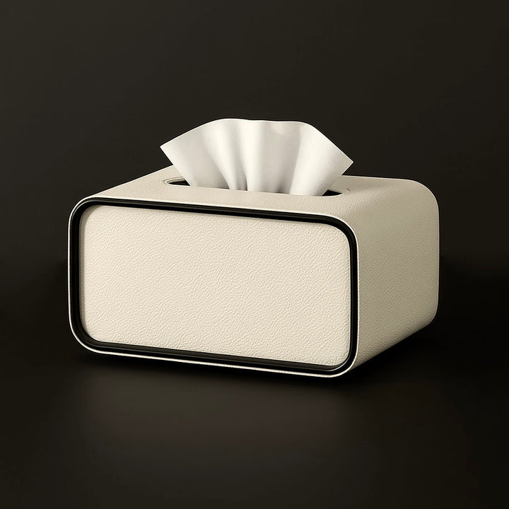 Moderna Leather Tissue Box