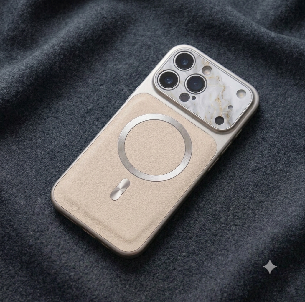 The Aurora Faux Leather Case