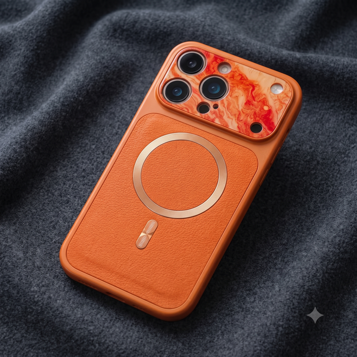 The Aurora Faux Leather Case