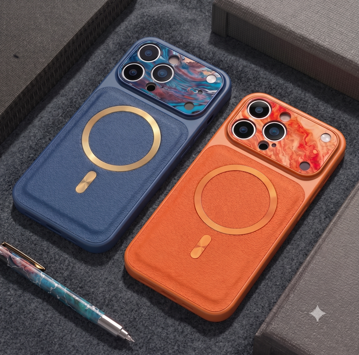 The Aurora Faux Leather Case