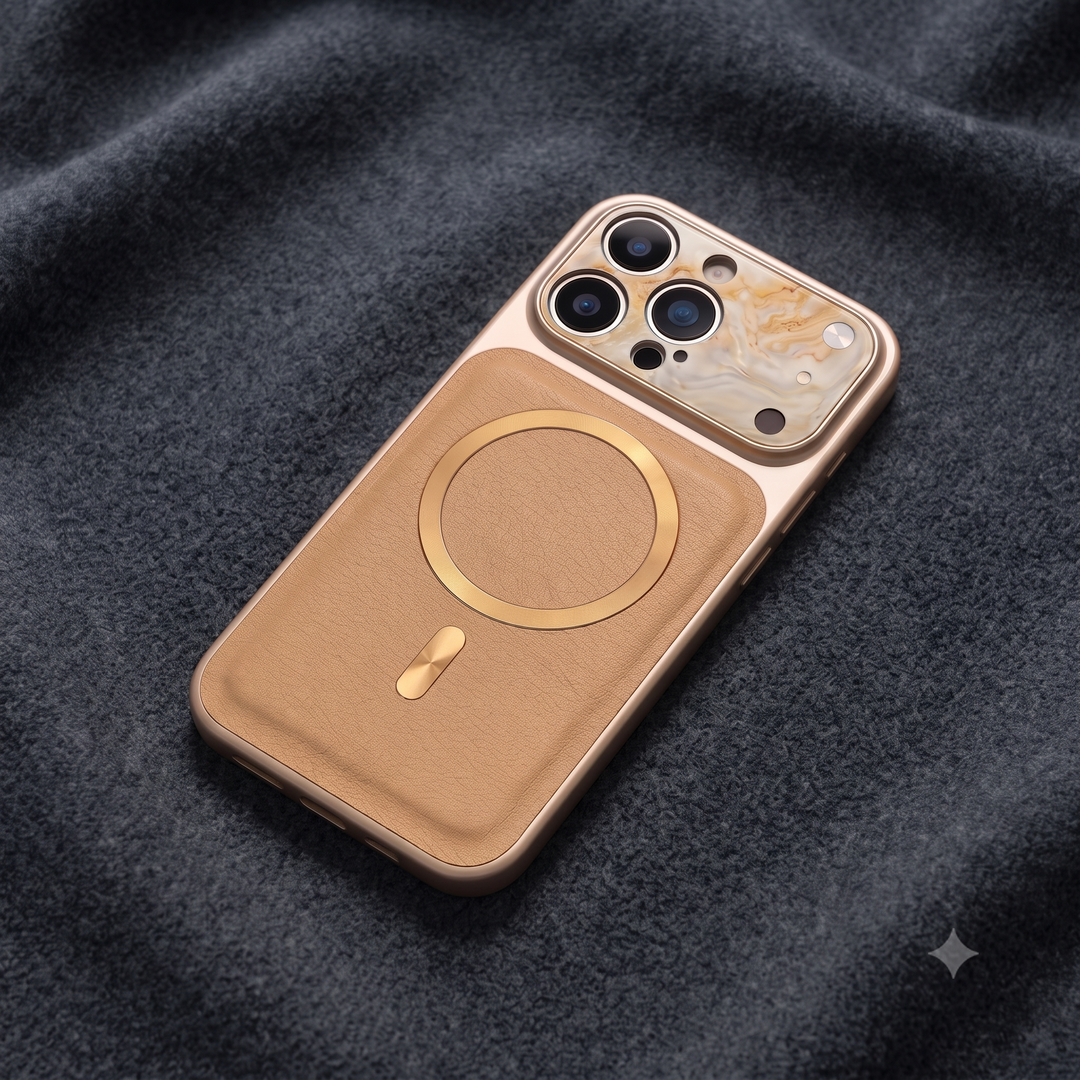 The Aurora Faux Leather Case