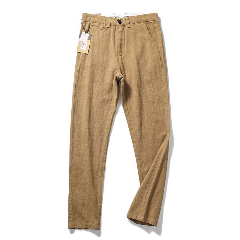 Shinji Hemp-Cotton Trousers