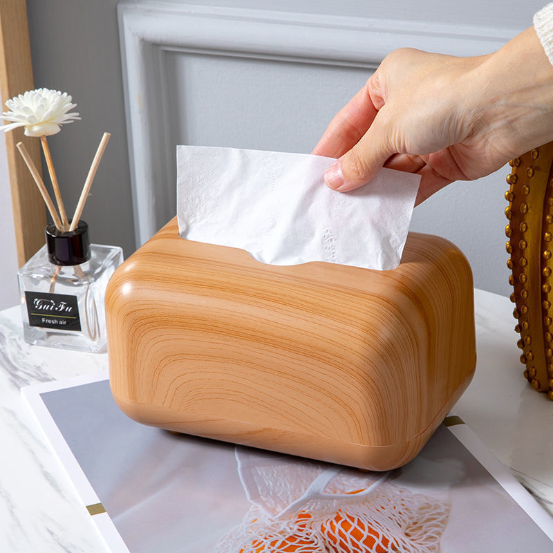 Timber-Pod Tissue Box