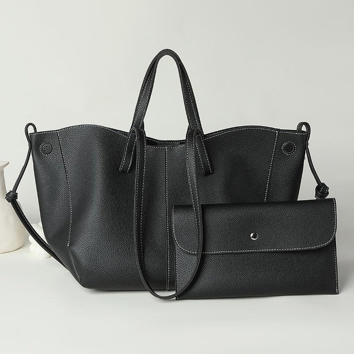 Rosaline Leather Tote Bag