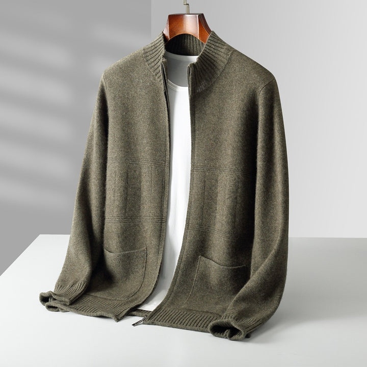 Colonnes 100% Merino Wool Cardigan