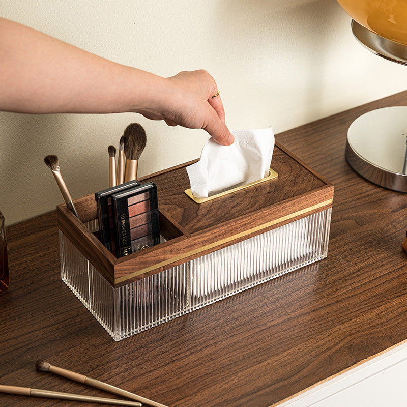 Luxury Wooden Tissue Box Holder