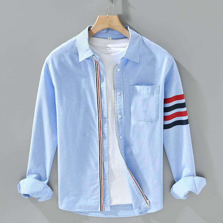 Parreiss Zipper Cotton Shirt