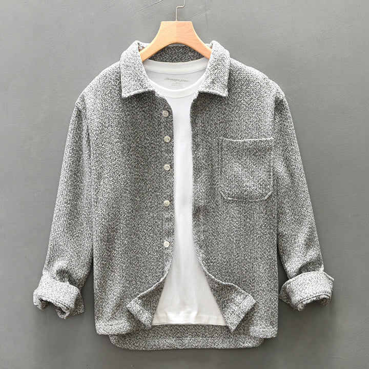 Pleucheux 100% Cotton Tweed Overshirt