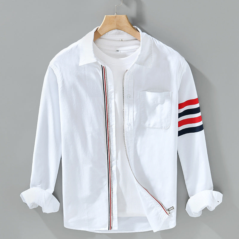 Parreiss Zipper Cotton Shirt