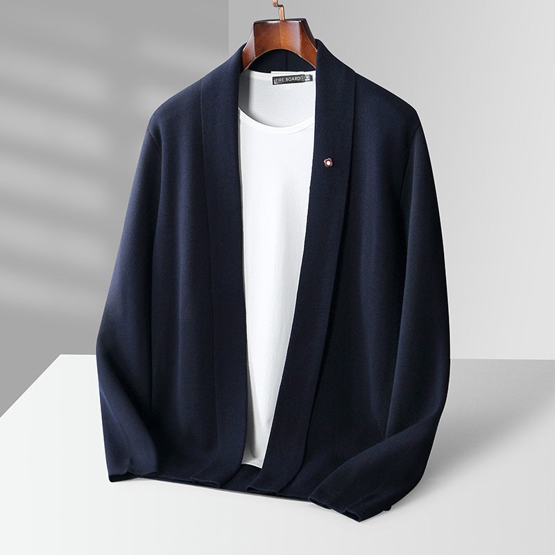 Majesté Merino Wool Cardigan