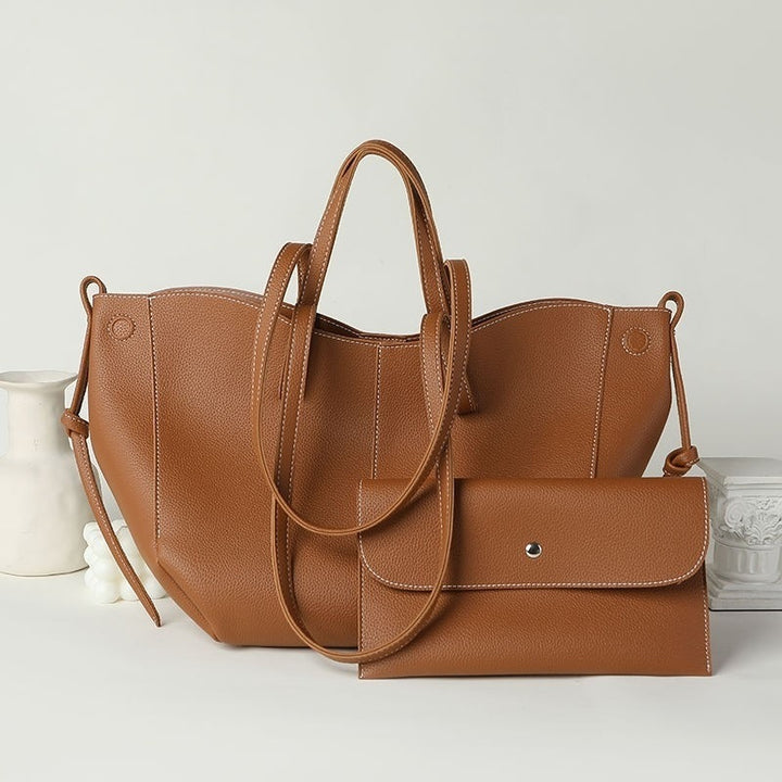 Rosaline Leather Tote Bag