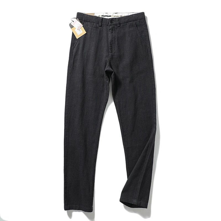 Shinji Hemp-Cotton Trousers