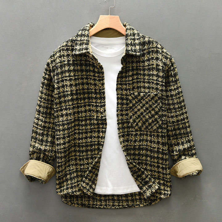 Houndstooth Tweed Jacket