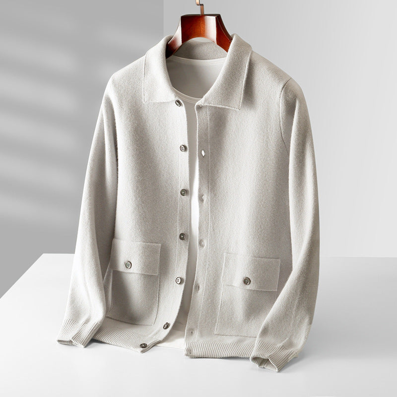 Vintique 100% Merino Wool Cardigan