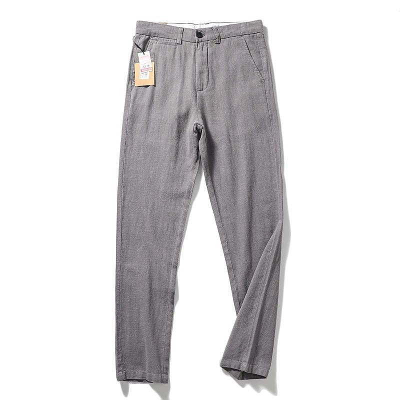 Shinji Hemp-Cotton Trousers