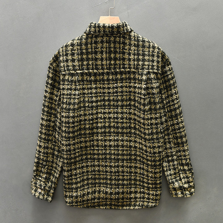 Houndstooth Tweed Jacket