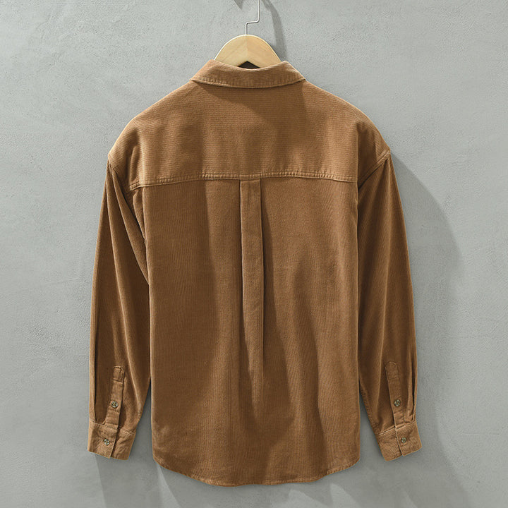 Causian Thin Corduroy Shirt