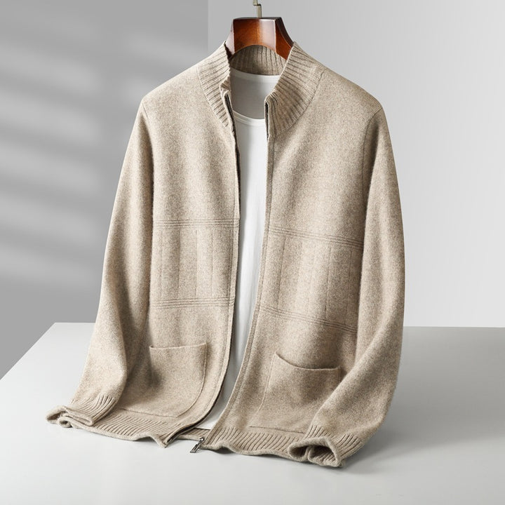 Colonnes 100% Merino Wool Cardigan