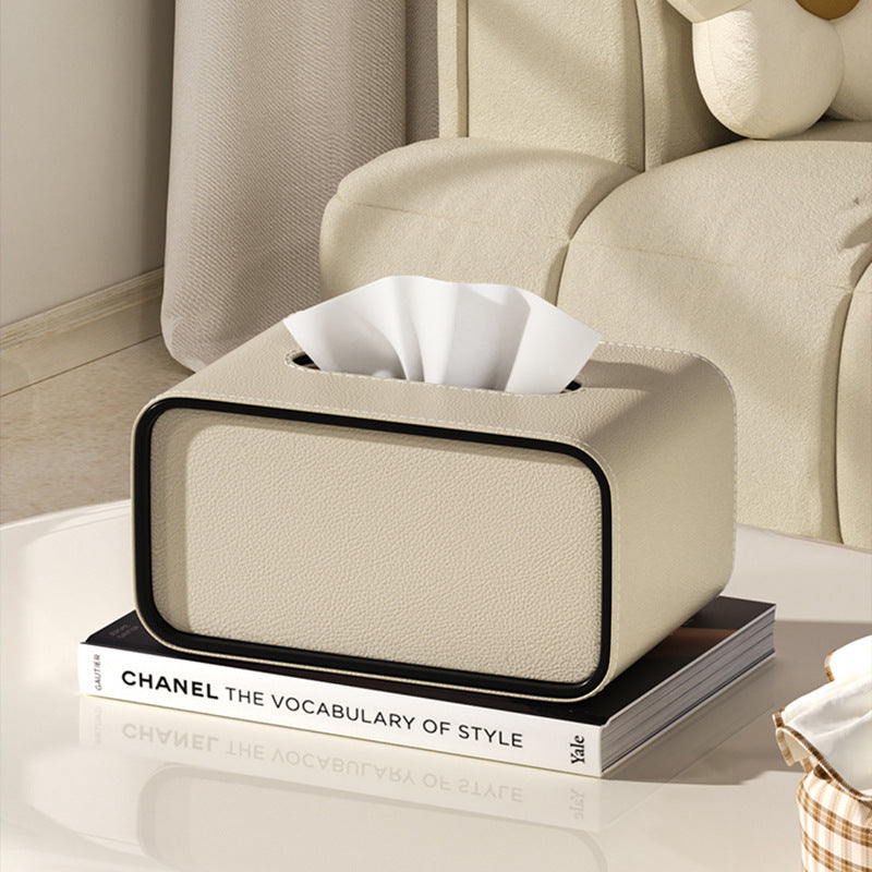 Moderna Leather Tissue Box