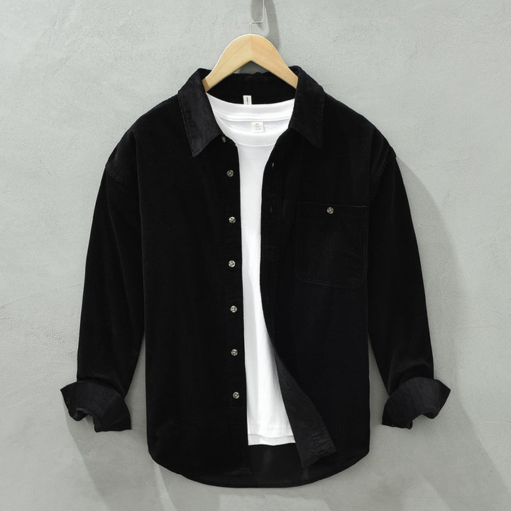 Causian Thin Corduroy Shirt