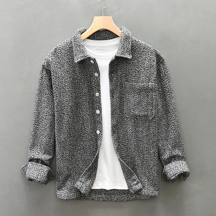 Pleucheux 100% Cotton Tweed Overshirt