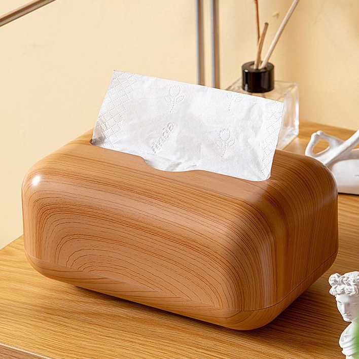 Timber-Pod Tissue Box