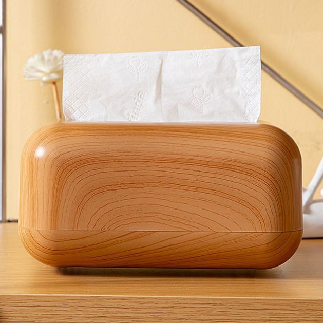 Timber-Pod Tissue Box