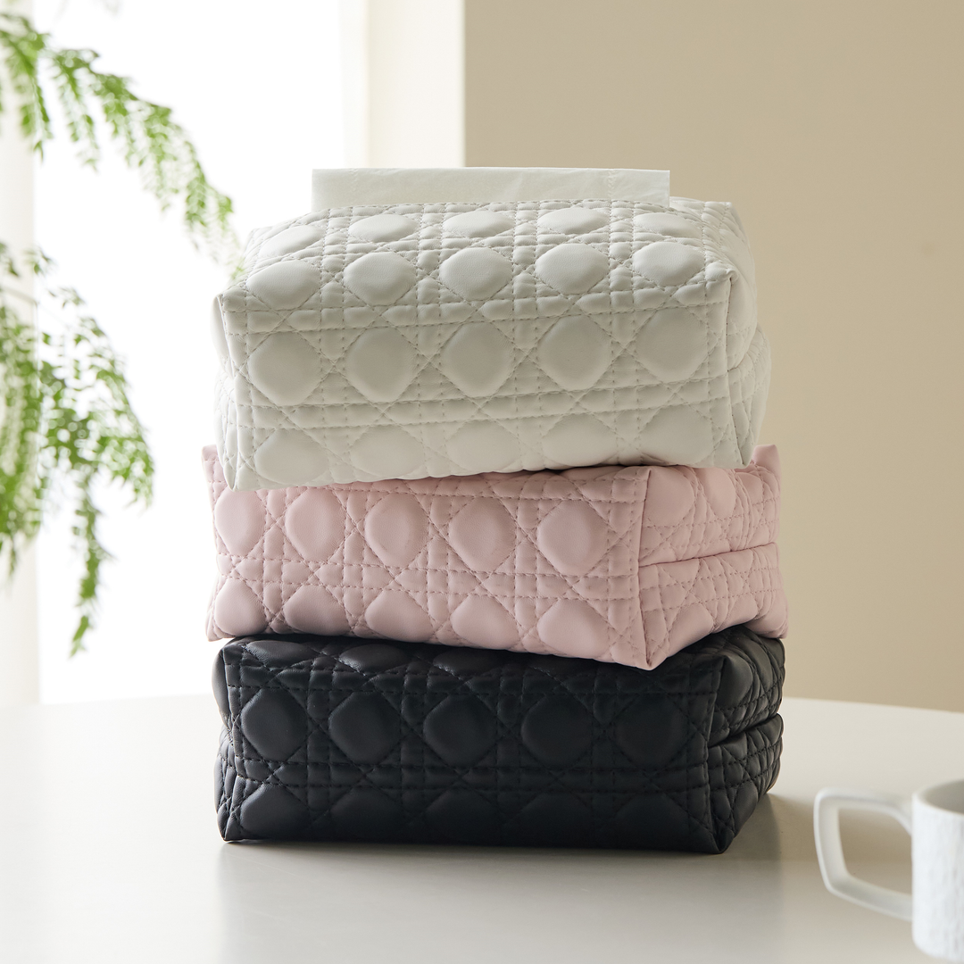 Quilted Elegance Tissue Box