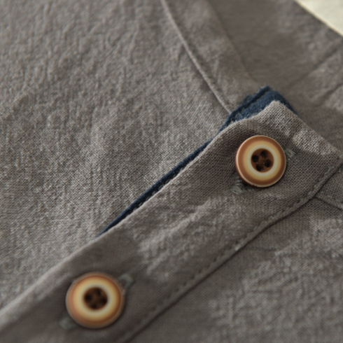 Brise estivale Cotton-Linen Shirt