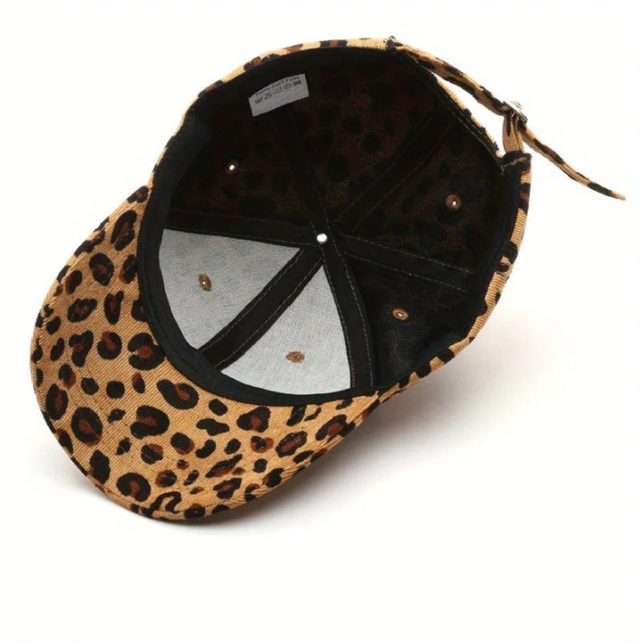 Cheetah Corduroy Cap