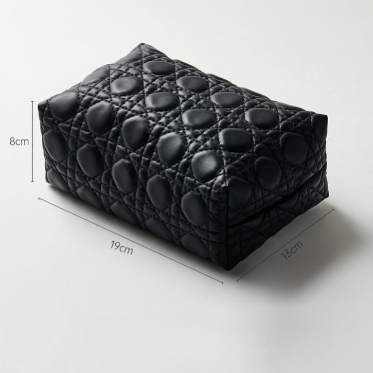 Quilted Elegance Tissue Box