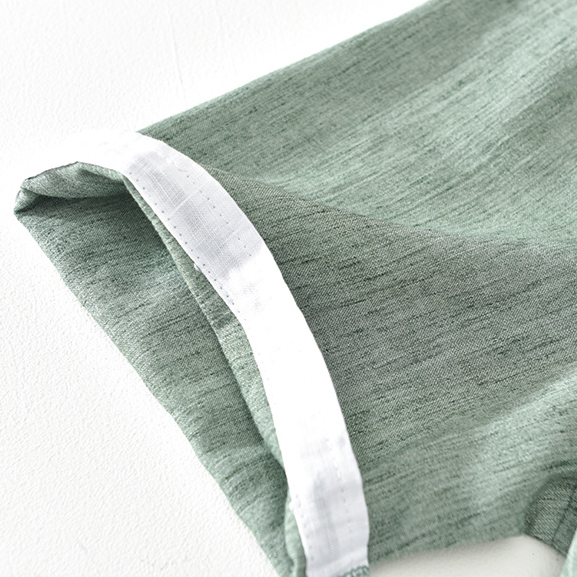 Ambi-décalé Linen T-Shirt