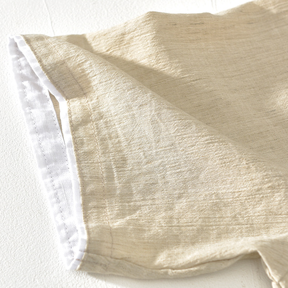 Ambi-décalé Linen T-Shirt