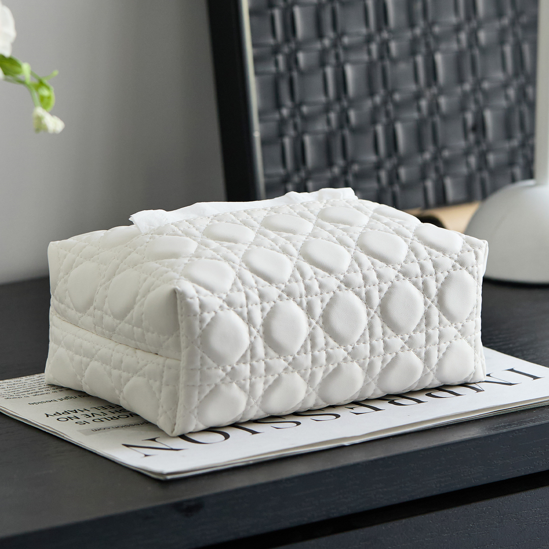 Quilted Elegance Tissue Box